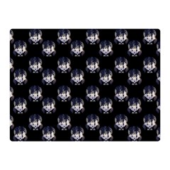 Forest Girl Gradient Black Double Sided Flano Blanket (mini)  by snowwhitegirl