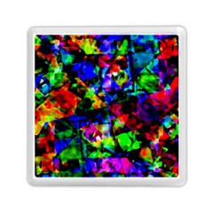 Multicolored Abstract Print Memory Card Reader (square) by dflcprintsclothing