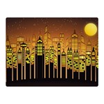 Buildings Skyscrapers City Double Sided Flano Blanket (Mini)  35 x27  Blanket Front