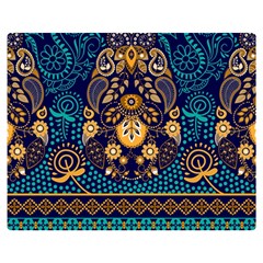 African Pattern Double Sided Flano Blanket (medium)  by Sobalvarro