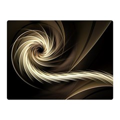 Fractal Background Pattern Curve Double Sided Flano Blanket (mini)  by Pakrebo