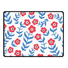 Motif Double Sided Fleece Blanket (small)  by Sobalvarro