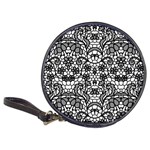 Lace Seamless Pattern With Flowers Classic 20-CD Wallets Front