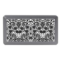 Lace Seamless Pattern With Flowers Memory Card Reader (mini) by Sobalvarro