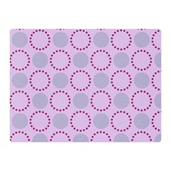 Circumference Point Pink Double Sided Flano Blanket (mini)  by HermanTelo