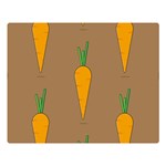 Healthy Fresh Carrot Double Sided Flano Blanket (Large)  80 x60  Blanket Front