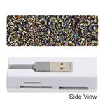 Circle Plasma Artistically Abstract Memory Card Reader (Stick) Front