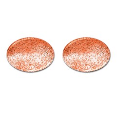 Scrapbook Orange Shades Cufflinks (oval) by HermanTelo
