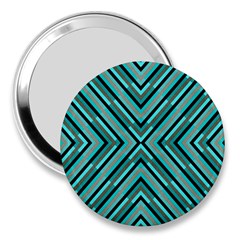 Fabric Sage Grey 3  Handbag Mirrors by HermanTelo