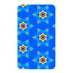 Pattern Backgrounds Blue Star Memory Card Reader (rectangular) by HermanTelo