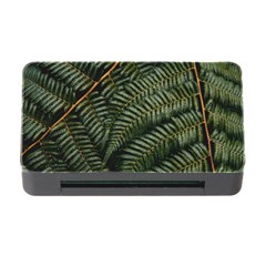 Green Leaves Photo Memory Card Reader With Cf by Pakrebo