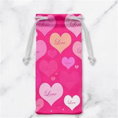Heartsoflove Jewelry Bag by designsbyamerianna