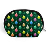 Tulips Seamless Pattern Background Accessory Pouch (Medium) Front