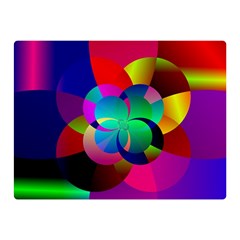 Fractal Artwork Abstract Background Double Sided Flano Blanket (mini)  by Sudhe