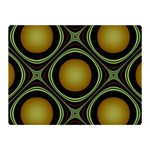 Abstract Background Design Double Sided Flano Blanket (Mini)  35 x27  Blanket Front