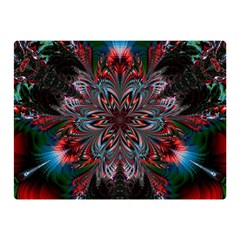 Abstract Flower Artwork Art Double Sided Flano Blanket (mini)  by Sudhe