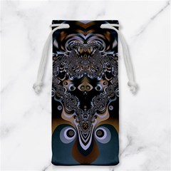 Fractal Art Artwork Design  Art Jewelry Bag by Pakrebo
