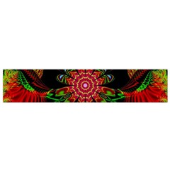 Artwork Art Fractal Flower Design Small Flano Scarf by Pakrebo