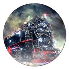 Steam Locomotive Br 99 Historically Magnet 5  (round) by Wegoenart