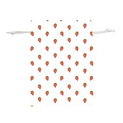 Cartoon Style Strawberry Pattern Lightweight Drawstring Pouch (s) by dflcprintsclothing