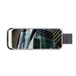 Architecture Frankfurt Reflection Portable USB Flash (Two Sides) Back
