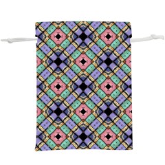 Pattern Wallpaper Background Abstract Geometry  Lightweight Drawstring Pouch (xl) by Wegoenart
