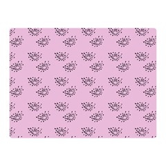 Zodiac Bat Pink Double Sided Flano Blanket (mini)  by snowwhitegirl
