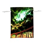 Science Fiction Forward Futuristic Lightweight Drawstring Pouch (M) Front