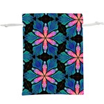 Ornament Digital Color Colorful  Lightweight Drawstring Pouch (XL) Back