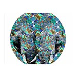 Design 12 Double Sided Flano Blanket (Mini)  35 x27  Blanket Back