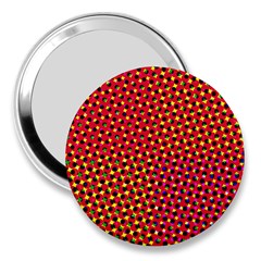 Pattern Textile Structure Abstract 3  Handbag Mirrors by Pakrebo