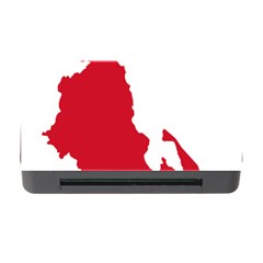 Malawi Flag Map Geography Outline Memory Card Reader With Cf by Sapixe