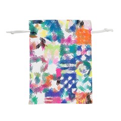 Colorful Crayons                          Lightweight Drawstring Pouch (l) by LalyLauraFLM