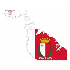 Malta Country Europe Flag Borders Double Sided Flano Blanket (large)  by Sapixe