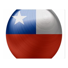 Chile Flag Country Chilean Double Sided Flano Blanket (large)  by Sapixe