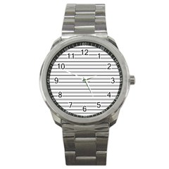 Casual Sport Metal Watch by scharamo