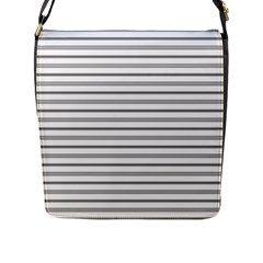 Casual Flap Closure Messenger Bag (l) by scharamo