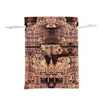 Fractals Abstraction Tla Designs Lightweight Drawstring Pouch (M) Back