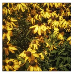 Echinacea Paradoxa Large Satin Scarf (square) by Riverwoman