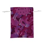 Pattern Warhola Lightweight Drawstring Pouch (L) Back