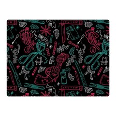 Abstract Pattern Double Sided Flano Blanket (mini)  by Sudhe