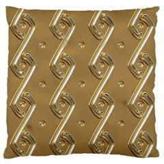 Gold Background 3d Standard Flano Cushion Case (one Side) by Mariart