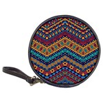 Full Color Pattern With Ethnic Ornaments Classic 20-CD Wallets Front