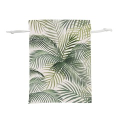 Vector Palm Leaves Pattern  Illustration Lightweight Drawstring Pouch (m) by Vaneshart