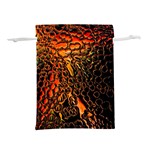 Digital Paper With Abstract Patterns Lightweight Drawstring Pouch (M) Front