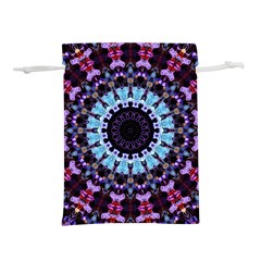 Kaleidoscope Shape Abstract Design Lightweight Drawstring Pouch (l) by Simbadda