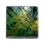 Laptop Computer Technology Leaf Line Green Biology Communication Electronics Illustration Informatio Memory Card Reader (Square 5 Slot) Front