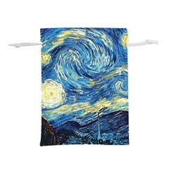 Starry Night Lightweight Drawstring Pouch (s) by Vaneshart