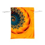 Art Artwork Fractal Digital Art Lightweight Drawstring Pouch (M) Back