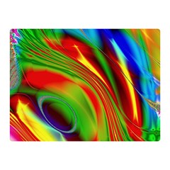 Artwork Digital Art Fractal Colors Double Sided Flano Blanket (mini)  by Wegoenart